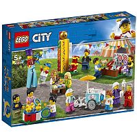 Lego City Конструктор Город Комплект минифигурок Весёлая ярмарка					