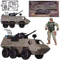 ABtoys Игровой набор "Боевая машина пехоты с фигуркой солдата"					